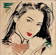 Bức tranh chân dung ca sĩ Như Quỳnh do họa sĩ Dennis Mukai vẽ trong phần trình diễn nhạc phẩm Chuyện Tình Buồn và trên mặt trước bìa bộ băng VHS của chương trình