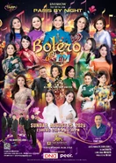 Poster của Bolero & Em, phiên bản thứ ba với việc bổ sung Phương Anh - Phương Ý và loại trừ đi Minh Tuyết