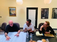 Simon Miles, Manuel Bonilla và Shanda Sawyer