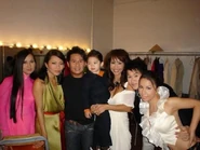 Hà Phương, Trần Thu Hà, Bằng Kiều, Beckham (con trai cả của Bằng Kiều), Khánh Hà, Dương Triệu Vũ và Minh Tuyết