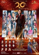 Poster PBN 138 - ấn bản thứ tám, cập nhật thêm sự góp mặt của Elvis Phương và loại trừ đi Đại Nghĩa