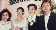 Thanh Tuyền và Chí Tài tại lễ cưới của Hoài Linh với người vợ đầu