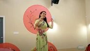 Hương Thủy tập dượt cho phần trình diễn nhạc phẩm Ước Nguyện Đầu Xuân
