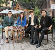 Jimmy Nhựt Hà, Bảo Yến, Nguyễn Quốc Bảo Châu và Khải Ca vào tháng 10 năm 2025