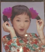 Hình ảnh Thúy Nga được đặt trên quán Lynda Sandwich của nữ ca sĩ Lynda Trang Đài