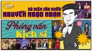 Hình ảnh Nguyễn Ngọc Ngạn theo phong cách hoạt họa trên ảnh thumbnail collection gồm những lần phỏng vấn các kịch sĩ trong các chương trình PBN