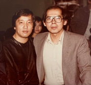 Elvis Phương và Tô Văn Lai vào thập niên 1990