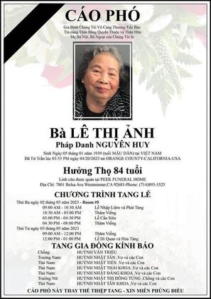 LeThiAnh-DeathAnnouncement