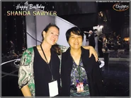 Shanda Sawyer và Tô Ngọc Thủy