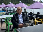 Tô Văn Lai tại nhà hàng Thanh Thủy ở bờ phía Bắc hồ Xuân Hương, thành phố Đà Lạt - ảnh được chụp vào khoảng giữa thập niên 2010