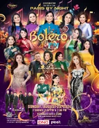 Poster của Bolero & Em, phiên bản thứ hai với việc bổ sung Phương Yến Linh và loại trừ đi Hoàng Lan