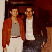 Tô Văn Lai và Nguyễn Trung Nghĩa vào lần đầu tiên ông đặt chân đến Hoa Kỳ