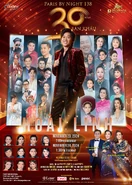 Poster PBN 138 - ấn bản thứ bảy, cập nhật lại một số nghệ sĩ Việt Nam không góp mặt được chương trình thay vào đó là một số nghệ sĩ hải ngoại góp mặt thay thế