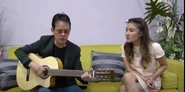Đức Huy hướng dẫn Lam Anh thực hiện nhạc phẩm Giấc Mơ Trong Mộng