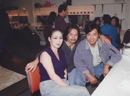 Huỳnh Thi và vợ chồng nhạc sĩ Lê Uyên Phương, hậu trường PBN 36