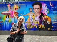 Ngọc Sơn tại Thái Lan trước khi ông dự khán PBN 134