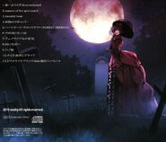 Хозяйка Кладбища на обратной стороне коробки от диска Evils Forest