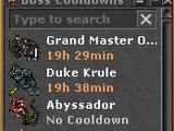 Boss Cooldowns