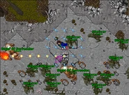 Be careful because dozens of creatures will spawn during the raid.