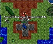 Guido killing a player in the Isle of Solitude