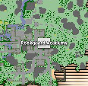 Rookgaard Academy map