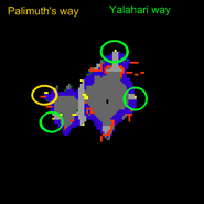 In Service of Yalahar mission 7 Map 1 -4