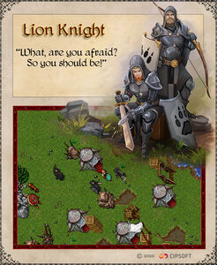 Lion Knight Artwork