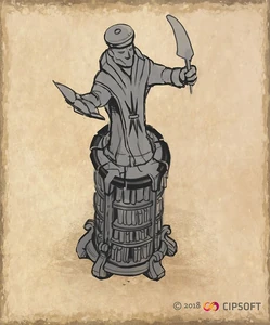 Inkwell Statue Concept Art