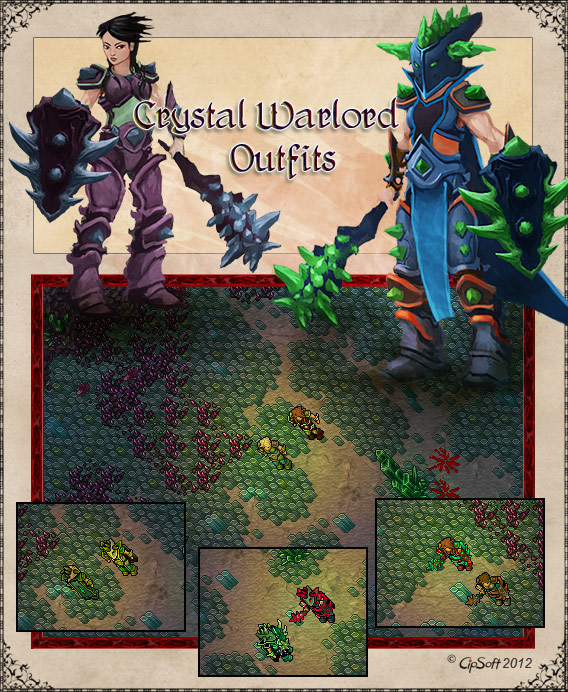 Crystal Warlord Outfits | TibiaWiki | Fandom