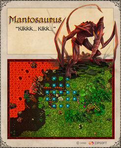 Mantosaurus Artwork