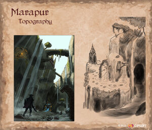 Marapur Topography Artwork
