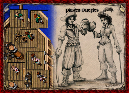 Top 48+ imagen pirate outfit quest tibia