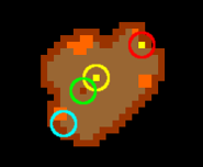 Start Pick hole Quest chest Small hole (cannot go down).