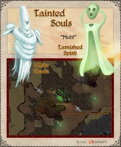 White Shade and Tarnished Spirit