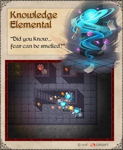 Knowledge Elemental Artwork