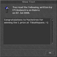 Show Text (owned by Machetron)