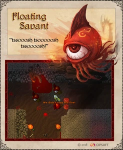 Floating Savant Artwork
