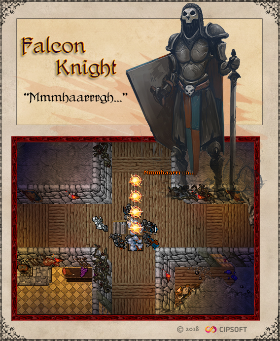 Falcon Knight, TibiaWiki