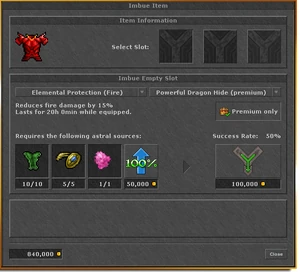 Imbuing 1.png (187 KB) Imbuing: Imbuing a Demon Armor with Powerful Dragon Hide.