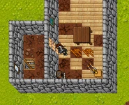 Use Key 5010 to unlock the door.