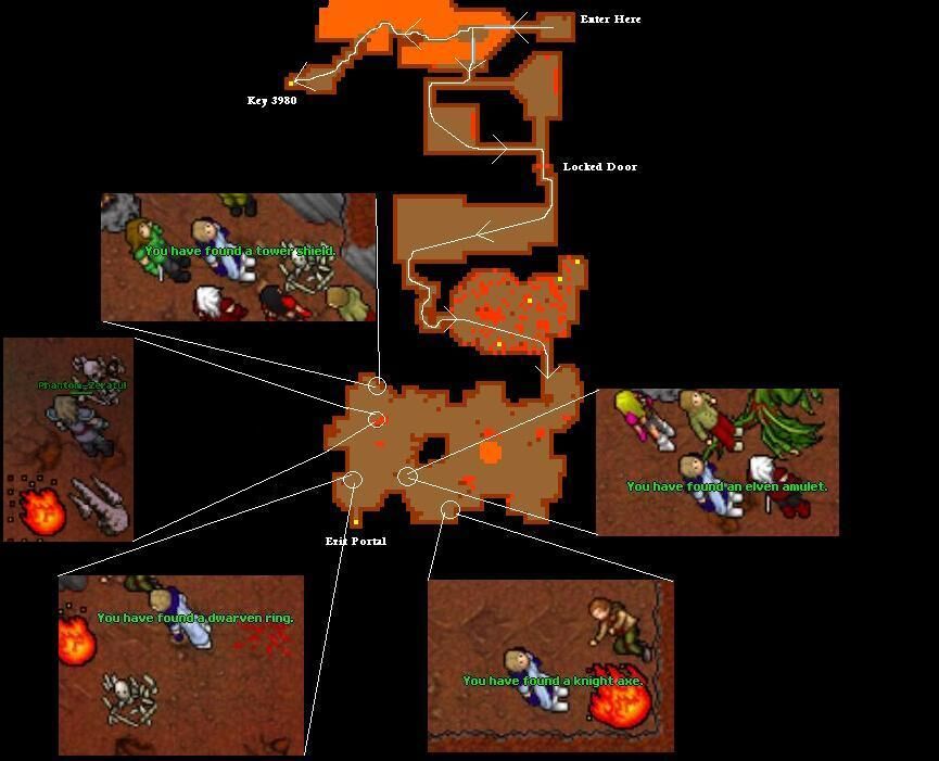 TIBIA QUESTS IMPORTANTES EM SERVIDOR NOVO - LIFE RING 