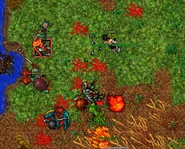 Player killing the Flamecaller Zazrak