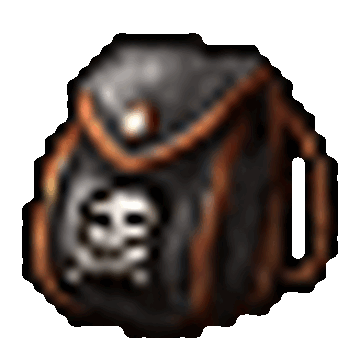 Tibia backpack of holding on sale