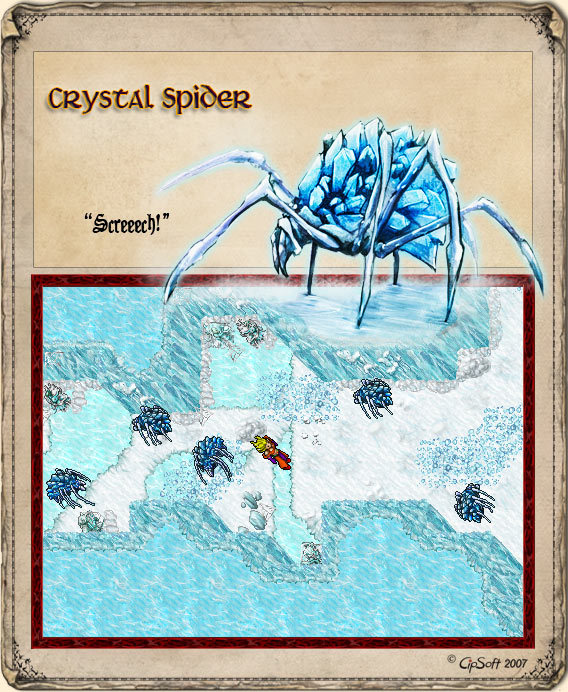 Tibia - Bloodweb (Crystal Spider Boss) 