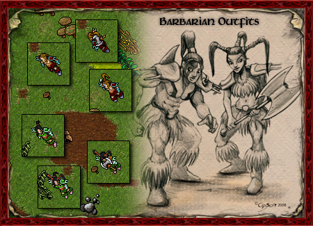 Barbarian Outfits | TibiaWiki | Fandom