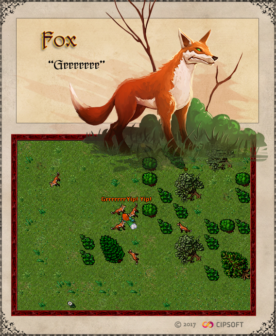 the horned fox : r/TibiaMMO