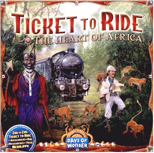 The Heart of Africa | Ticket to Ride Wikia | Fandom