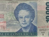 Billete de diez mil colones de 1998