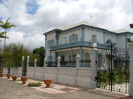 "El Castillo Azul", sede central de la Asamblea Legislativa.