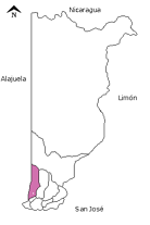 Situación de Santa Bárbara